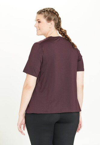 Q by Endurance Shirt 'NELLA' in Purple