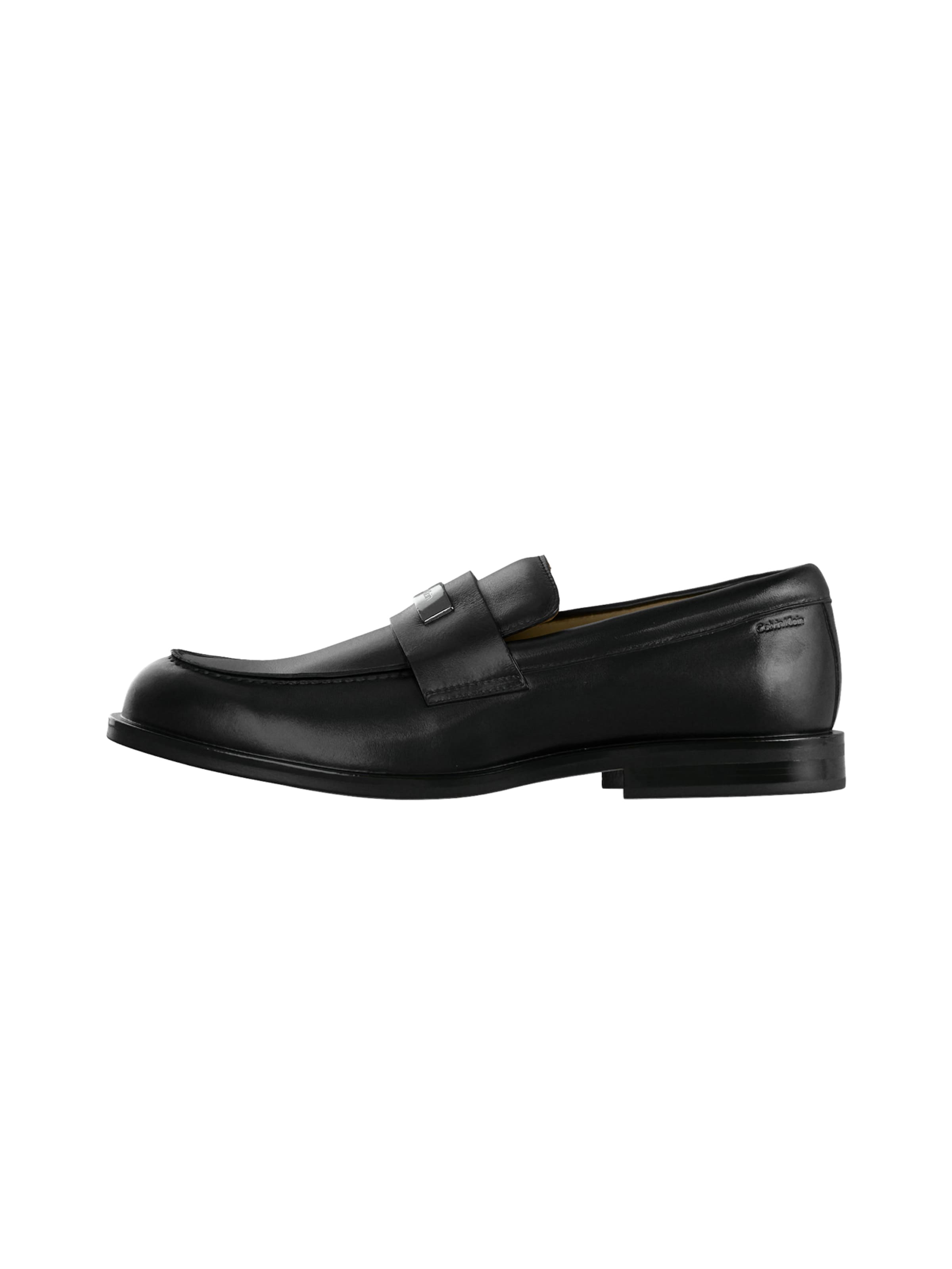 Slipper 'ESS' di Calvin Klein in nero: frontale