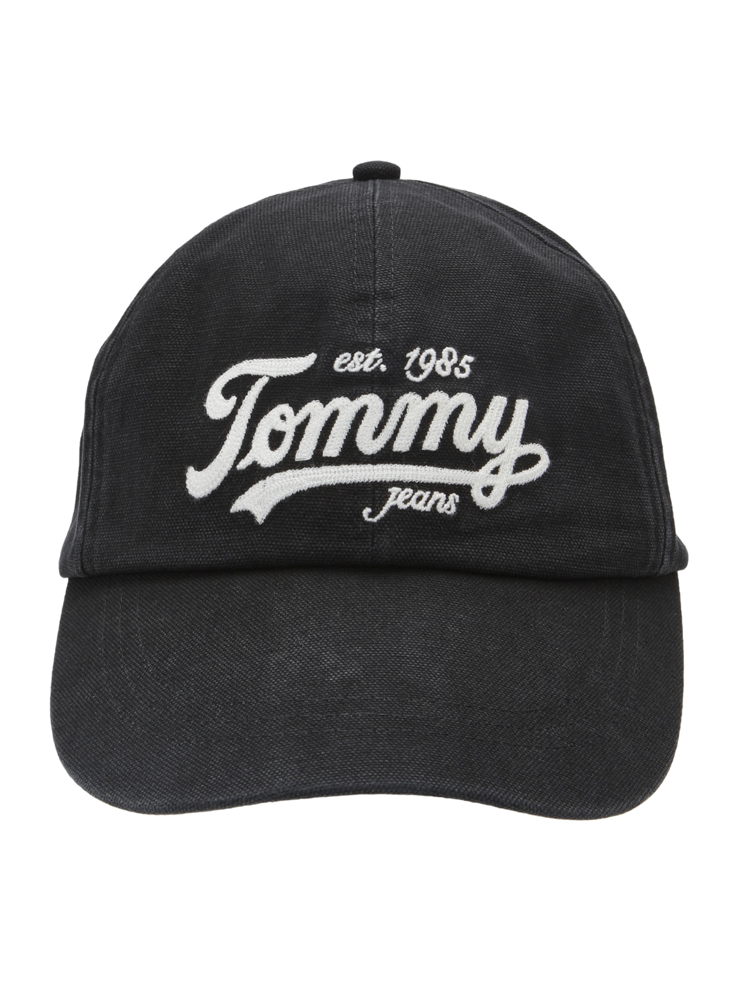 juoda Tommy Jeans Kepurė