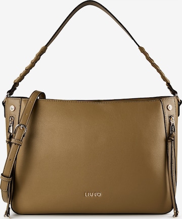 Borsa a tracolla 'Gihen' di Liu Jo in marrone: frontale