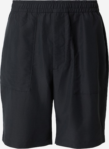 Calvin Klein Loosefit Housut värissä musta: etupuoli