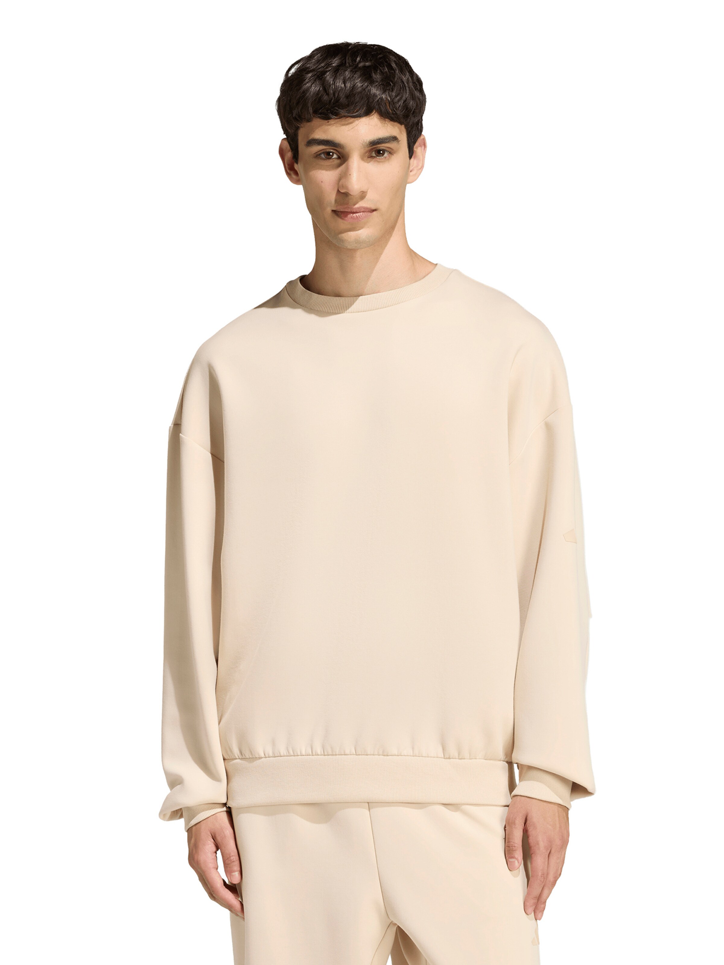 ADIDAS SPORTSWEAR Sweatshirt in Beige: voorkant