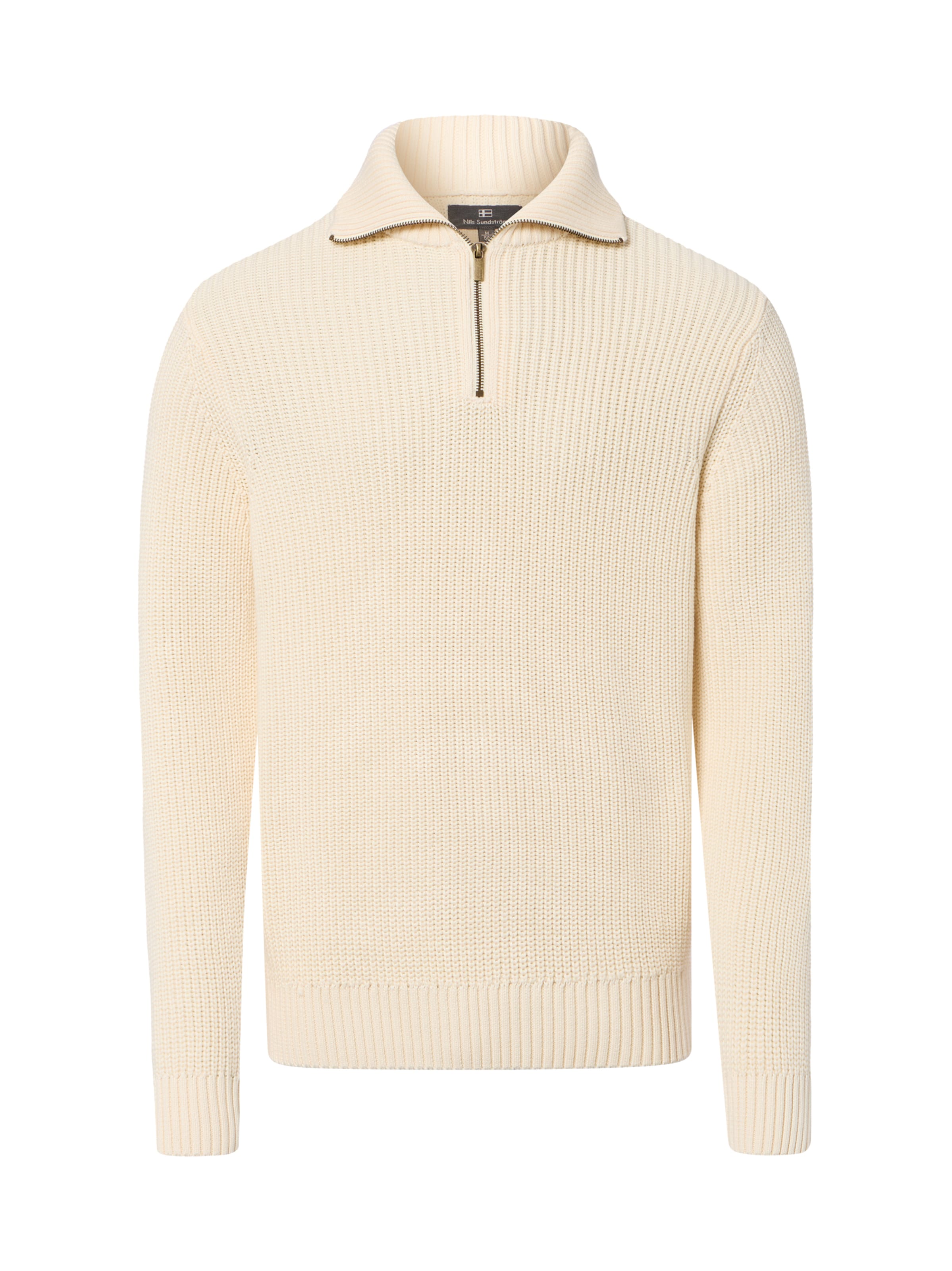 Nils Sundström Pullover in Beige: Vorderseite