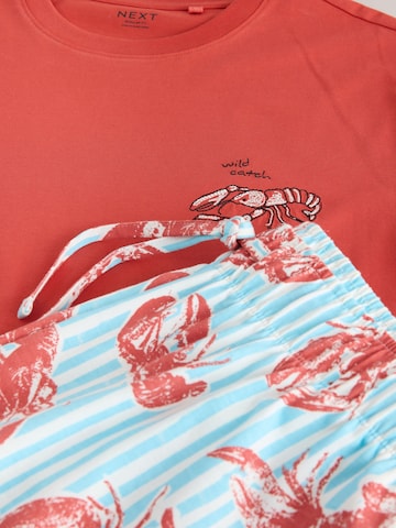 Next Дълга пижама в червено