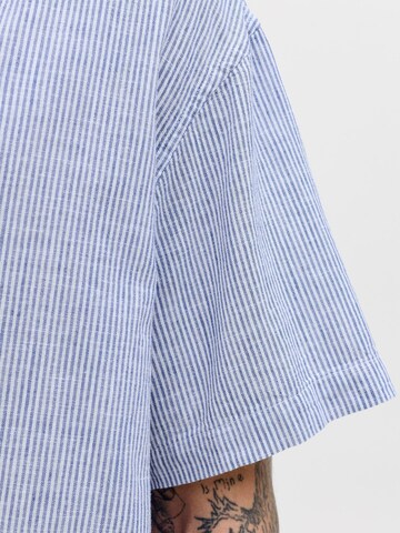 JACK & JONES - Ajuste confortable Camisa en azul