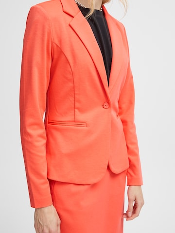 Blazer 'Kate' di ICHI in arancione