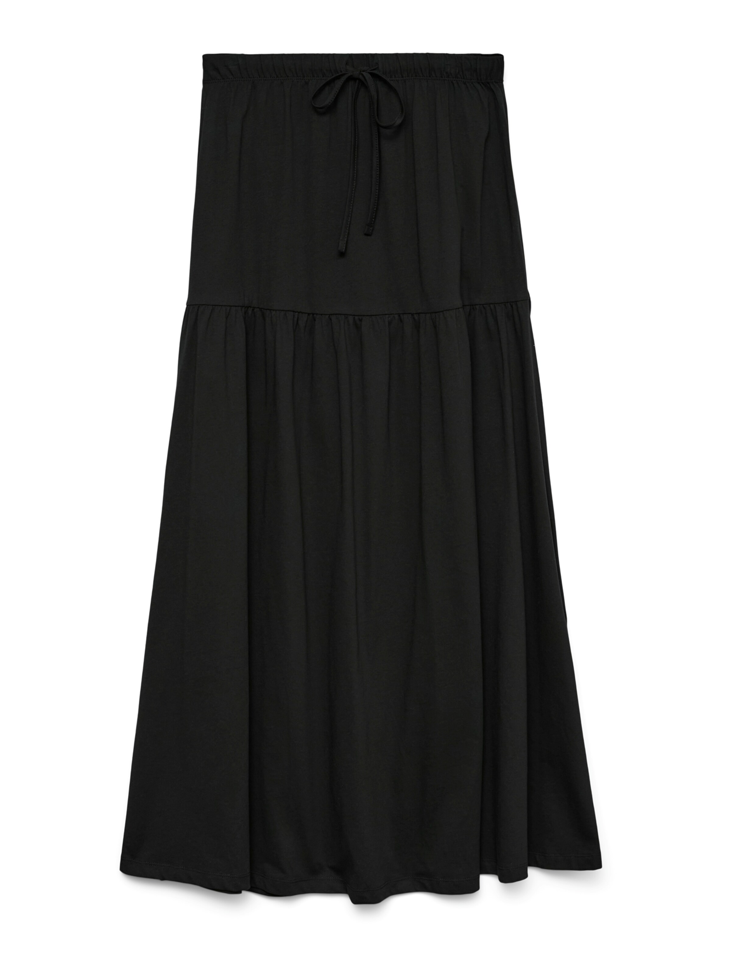 Vero Moda Curve Sukně 'VMCMIA' – černá: přední strana