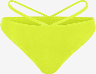 Slip costum de baie 'Gina' LSCN by LASCANA pe verde limetă, Vizualizare produs