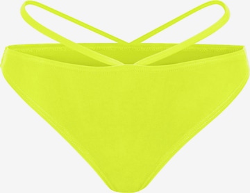 Slip bikini 'Gina' di LSCN by LASCANA in verde: frontale