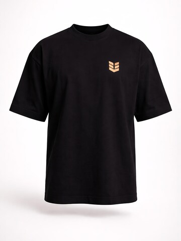 Empire Embodied Shirt 'schweres T-Shirt Oversize' in Black: front
