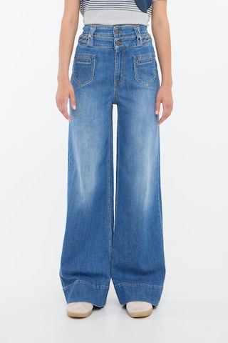 Ball Wide leg Jeans 'ALDO' in Blue: front