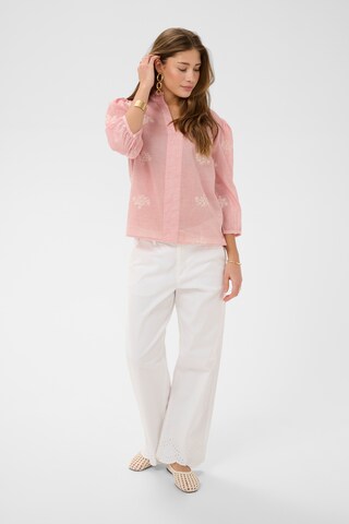 Chemisier 'CRKorey' Cream en rose