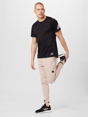 ADIDAS SPORTSWEAR Slimfit Sporthose in Grau