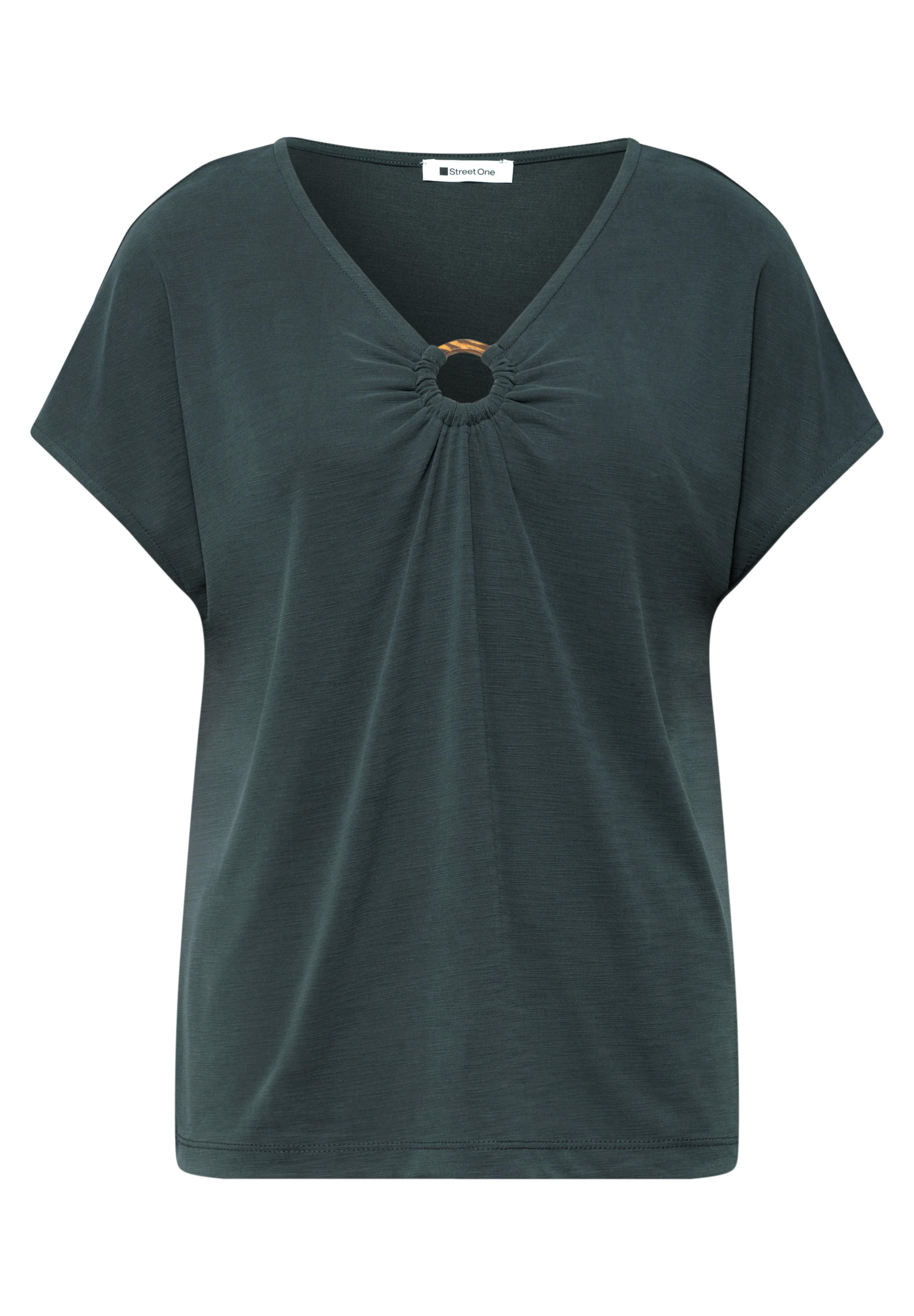 STREET ONE Shirt in Green: front