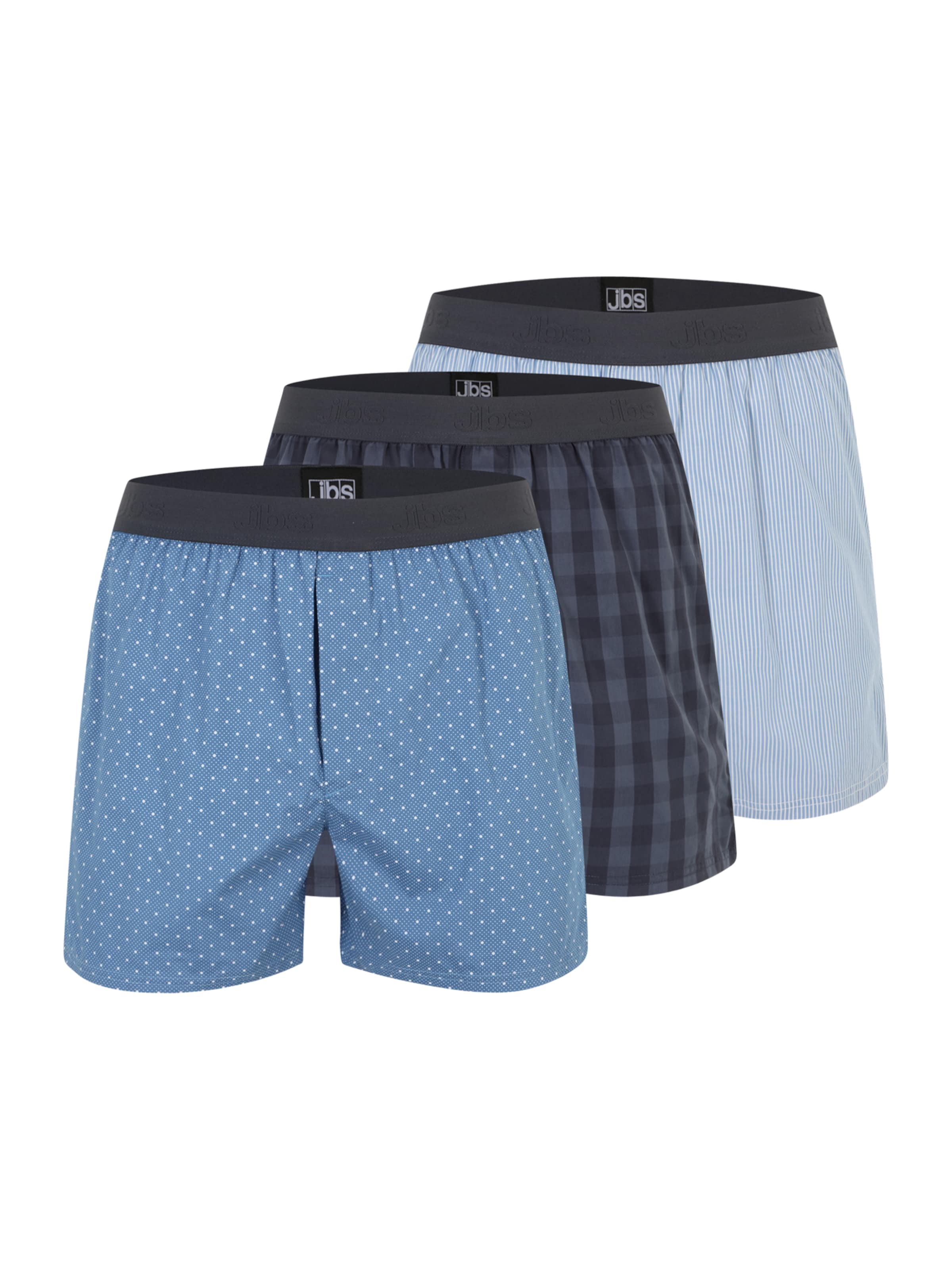Boxers jbs en bleu : devant