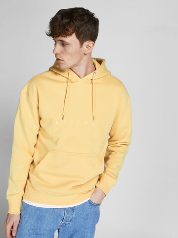JACK & JONES Sweatshirt 'COPENHAGEN' in Yellow