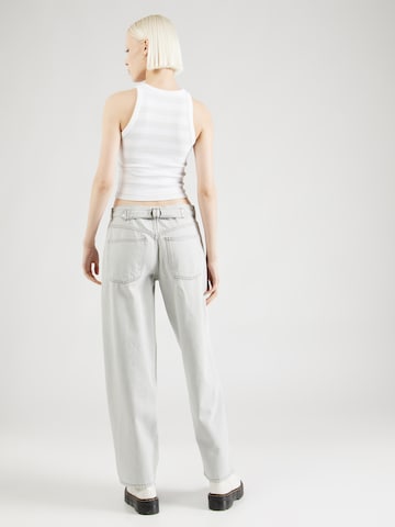 TOPSHOP Loosefit Jeans in Grau