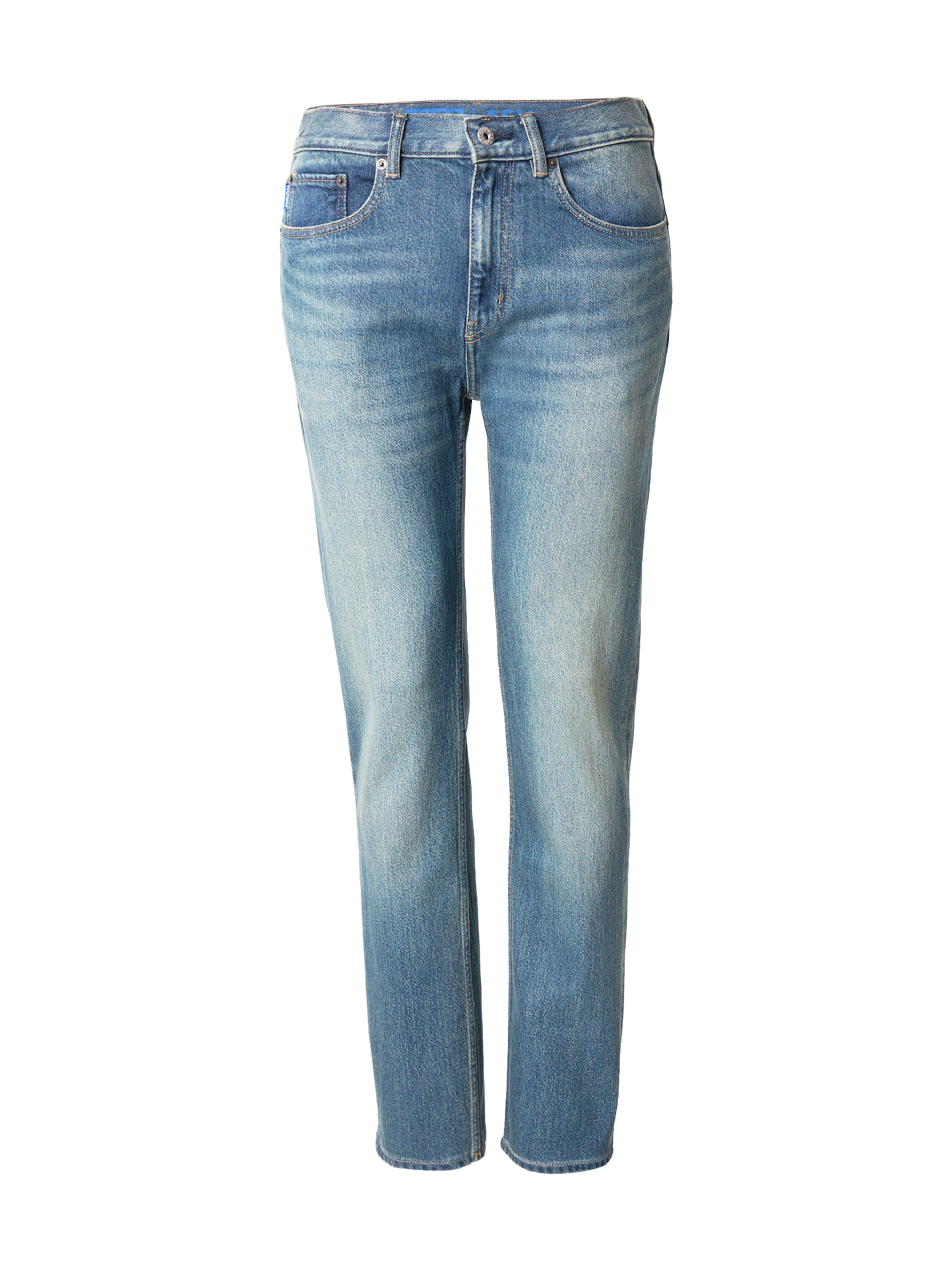 HUGO Regular Jeans 'Ash' in Blau: Vorderseite