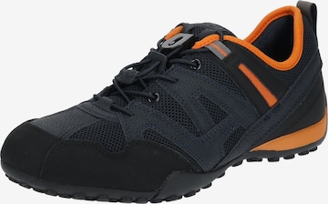 Chaussure de sport à lacets GEOX en bleu : devant