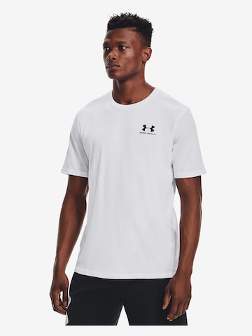 UNDER ARMOUR Funkčné tričko - biela: predná strana
