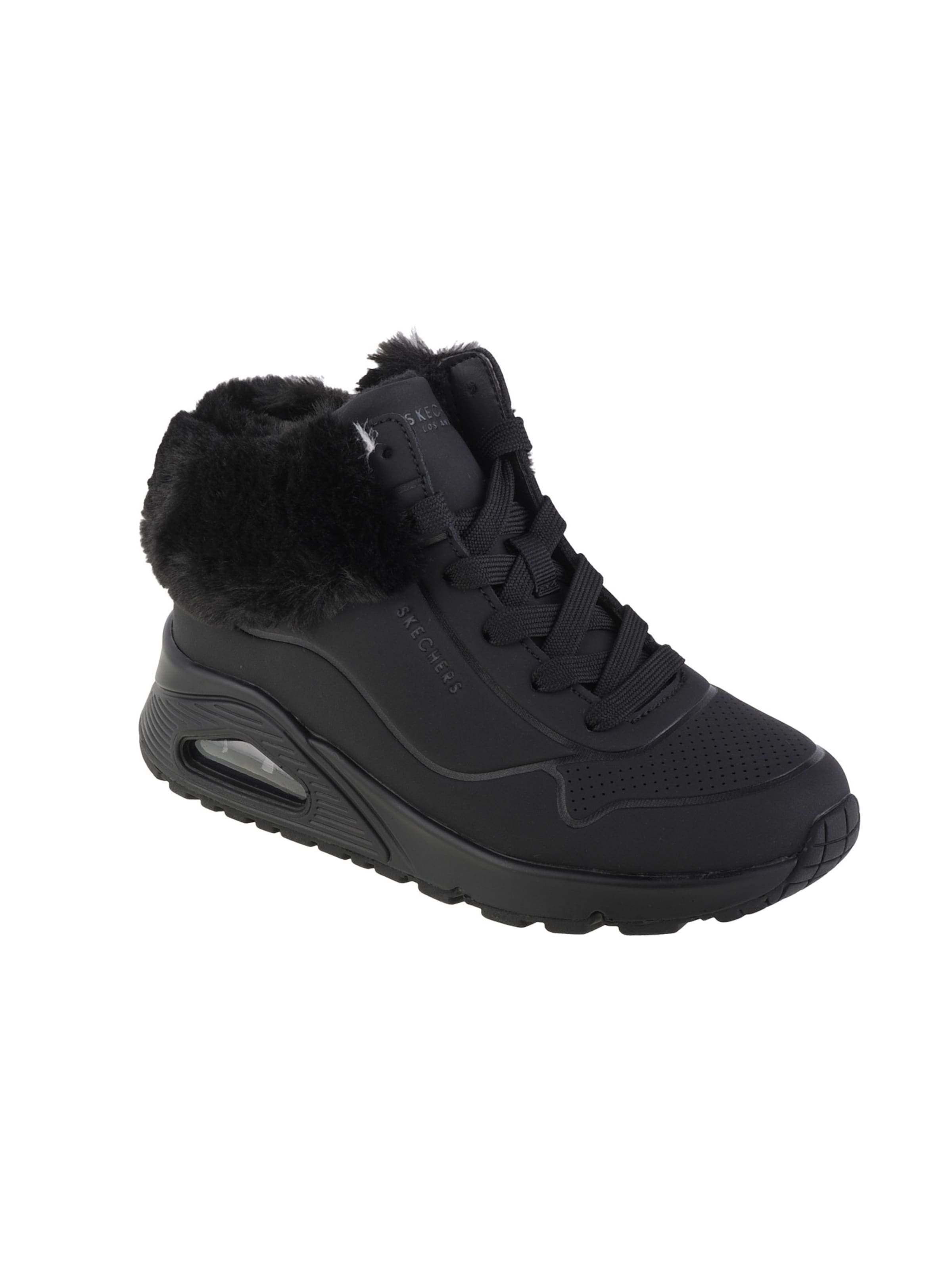 SKECHERS Boots 'Uno - Fall Air' in Black: front