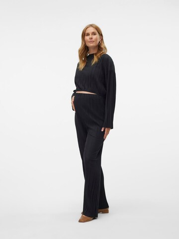 regular Pantaloni 'MLNOELA' di MAMALICIOUS in nero