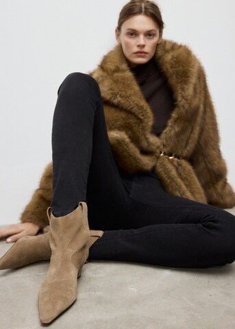 MANGO Stiefelette lu in Beige