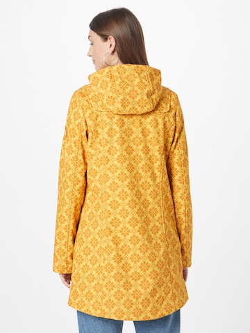 Veste fonctionnelle 'Wild Weather' Blutsgeschwister en jaune