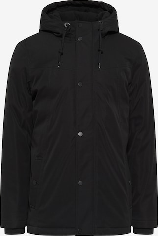 TUFFSKULL Winter Jacket in Black: front