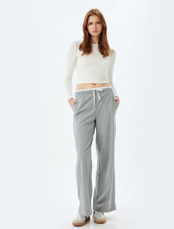 Koton Wide leg Broek in Grijs