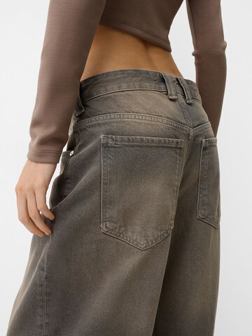 Bershka Loosefit Farmer - szürke