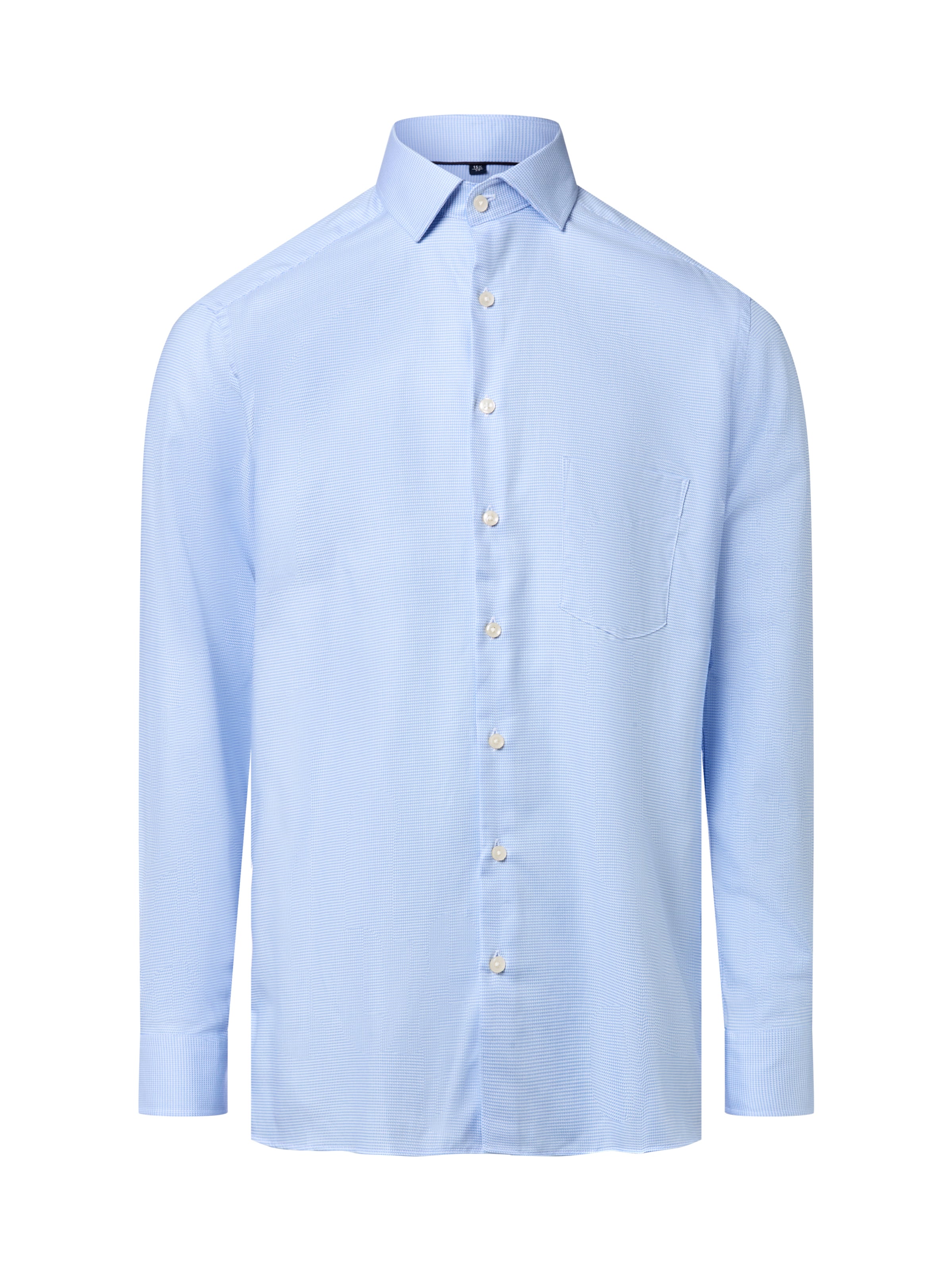 Andrew James Button Up Shirt in Blue: front