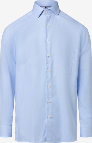 Andrew James Button Up Shirt in Blue: front