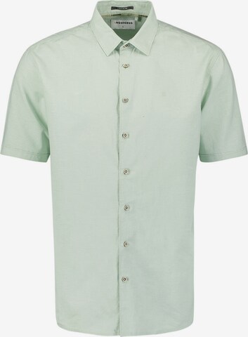 No Excess Button Up Shirt in Green: front