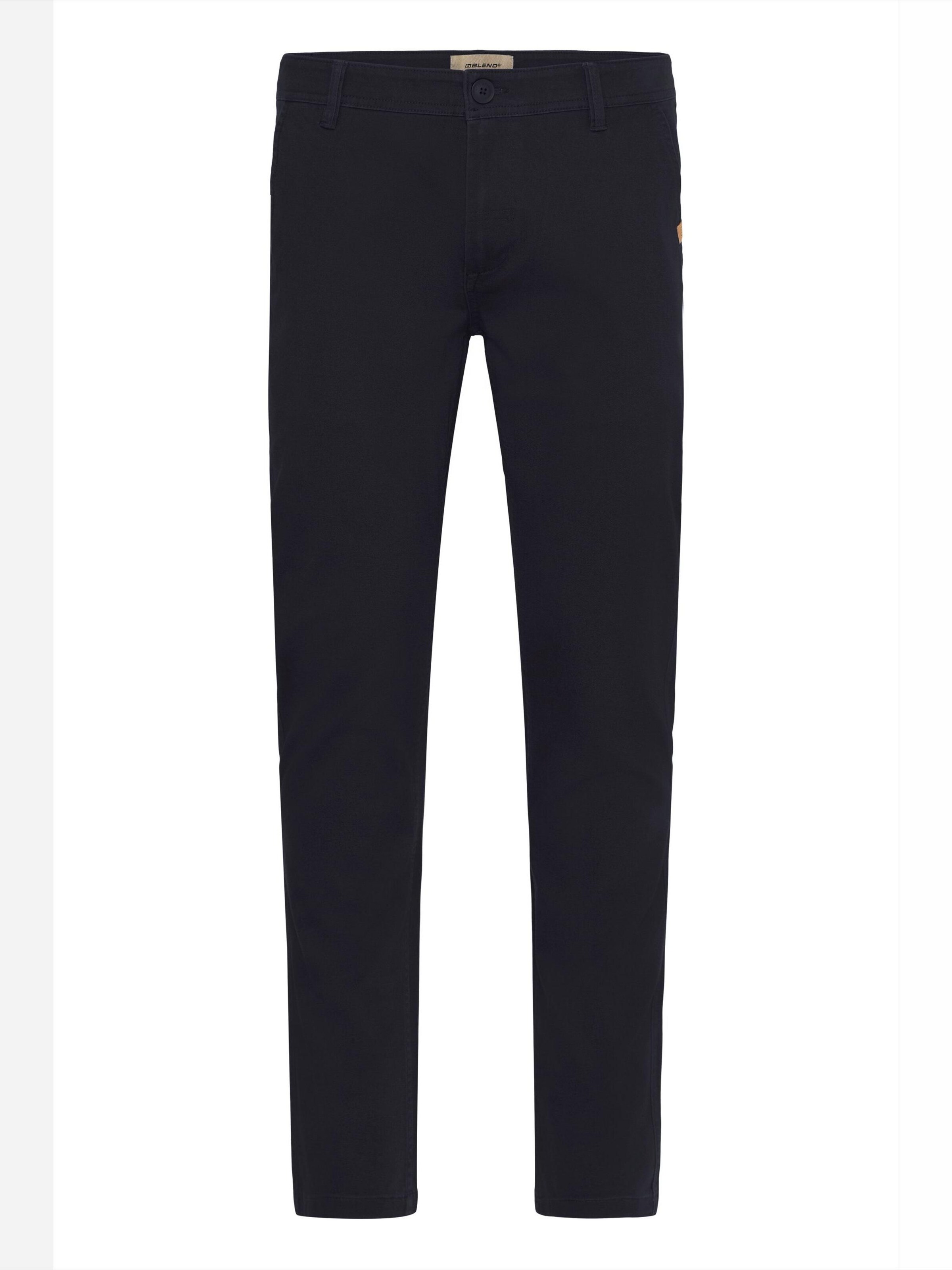 BLEND Regular Chinohose ' BHTiak ' in Schwarz: Vorderseite