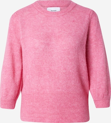 NÜMPH Pullover 'Rietta' in Pink: Vorderseite