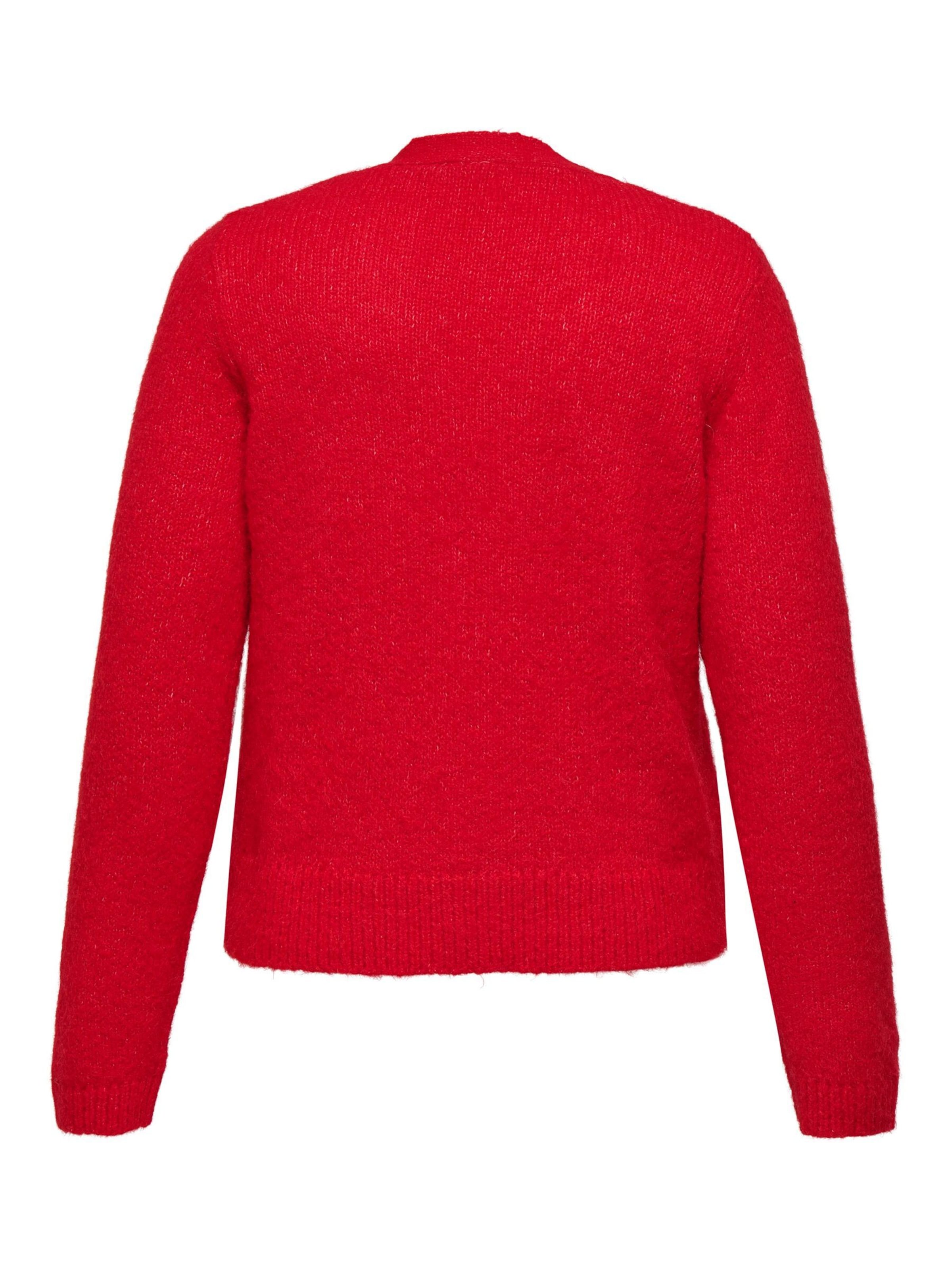 Cardigan 'CARMAGGIE' ONLY Carmakoma en rouge