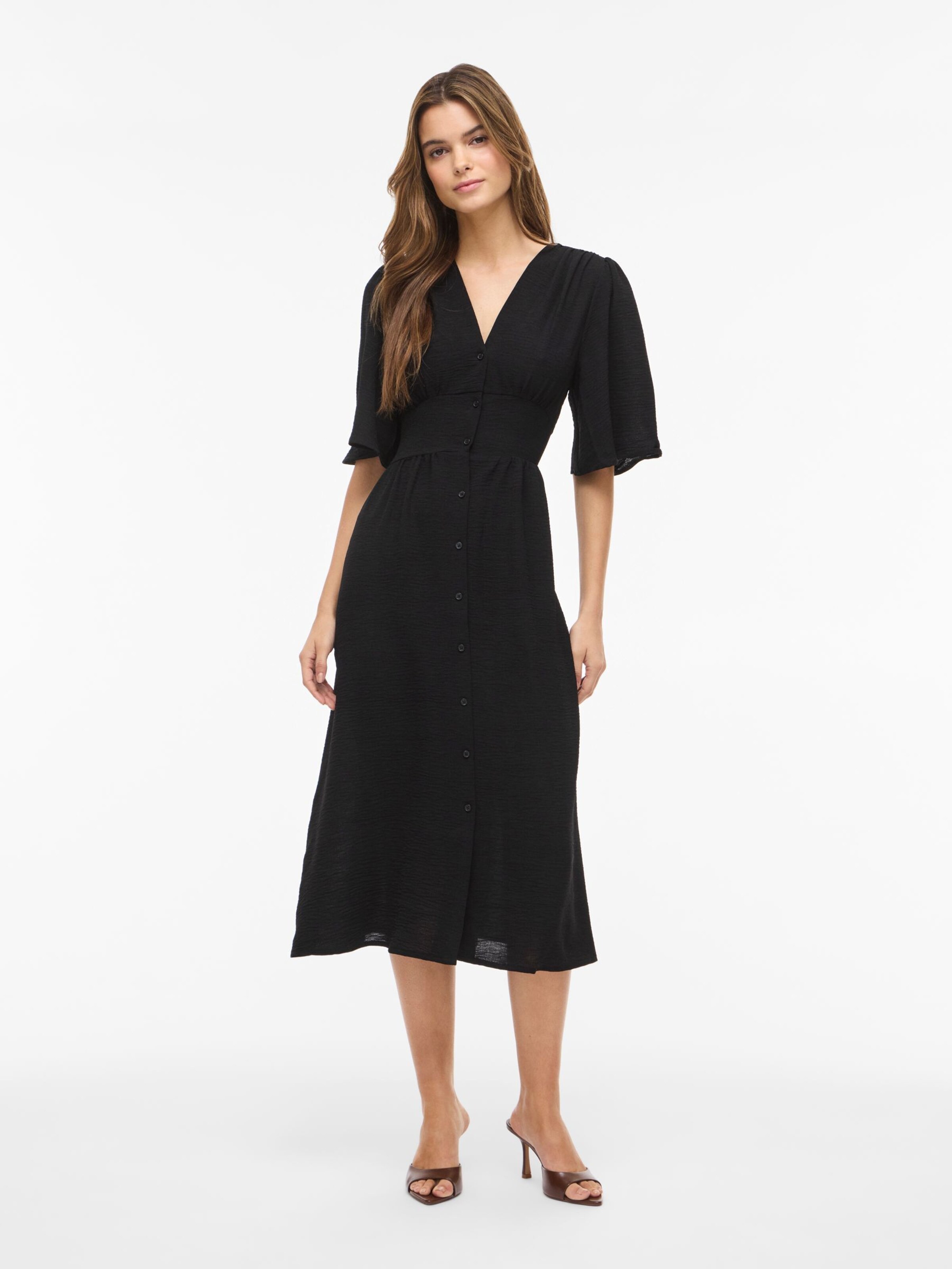 Robe 'VISKOV' VILA en noir