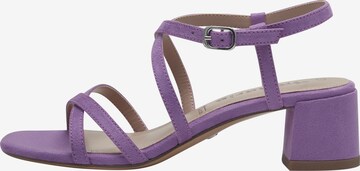 TAMARIS Sandalen met riem in Lila