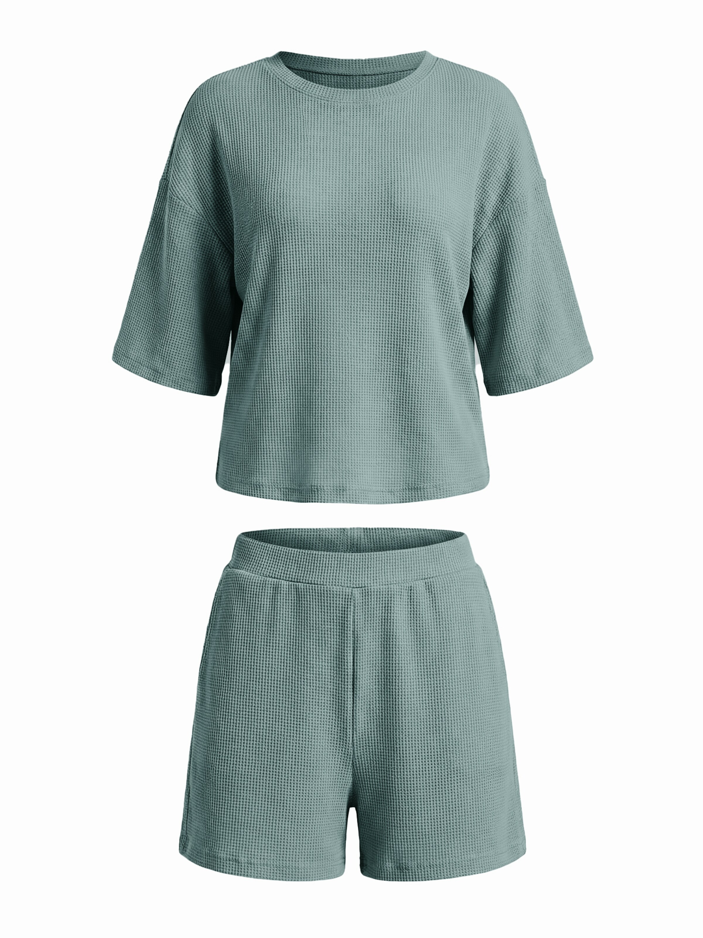 Imily Bela - Traje de pantalón en azul: frente