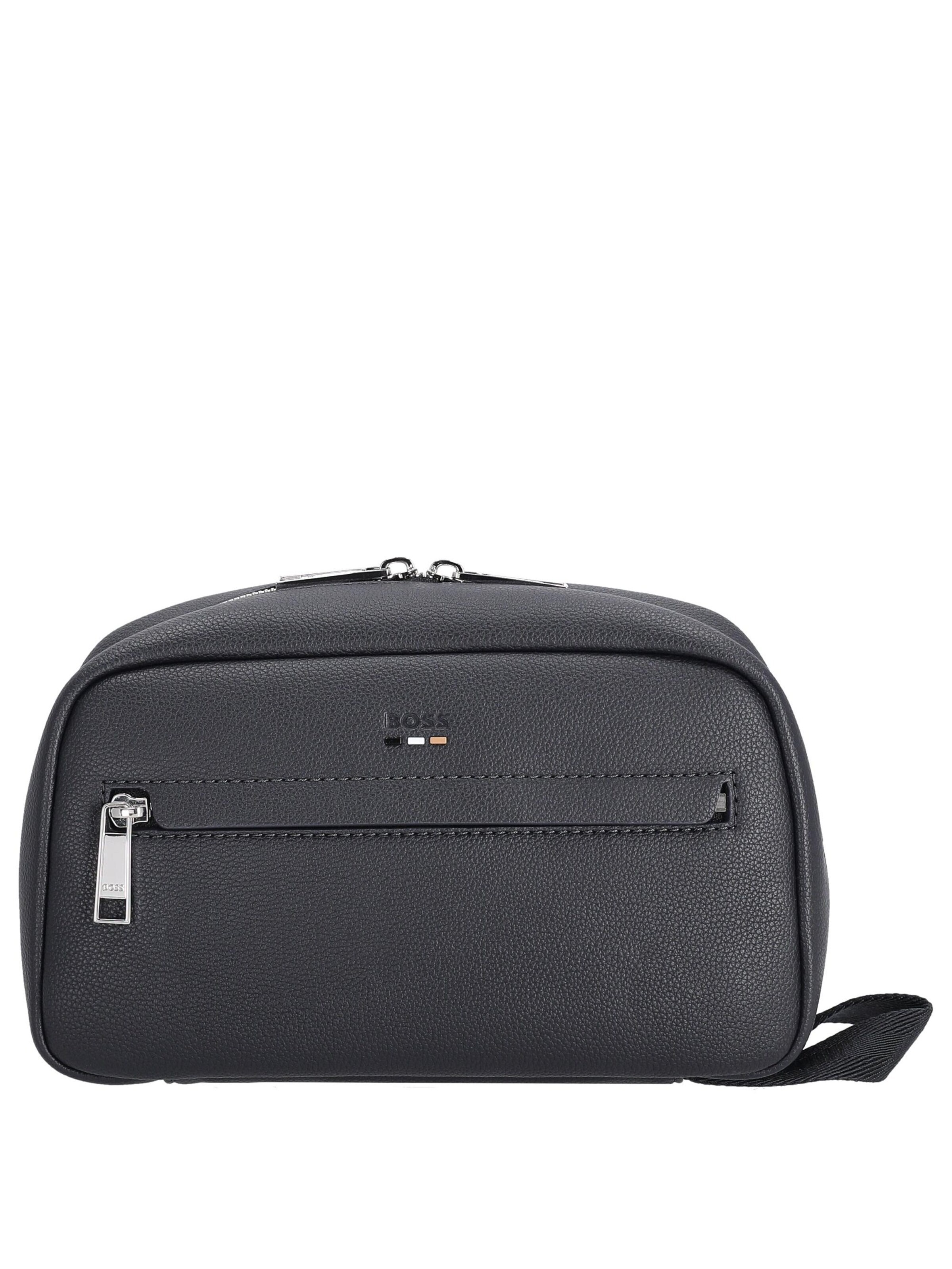 HUGO BOSS Kulturtasche 'Ray'‌‌‌ in Blau: Vorderseite
