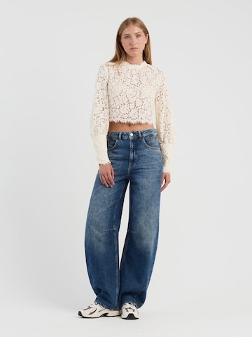 Gang Regular Jeans '94SARINA LONG' in Blauw: voorkant