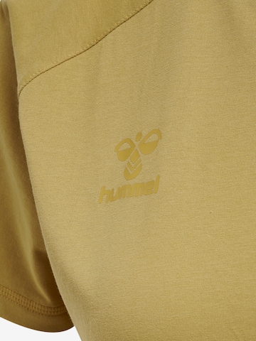 Hummel Performance Shirt 'Cima' in Brown