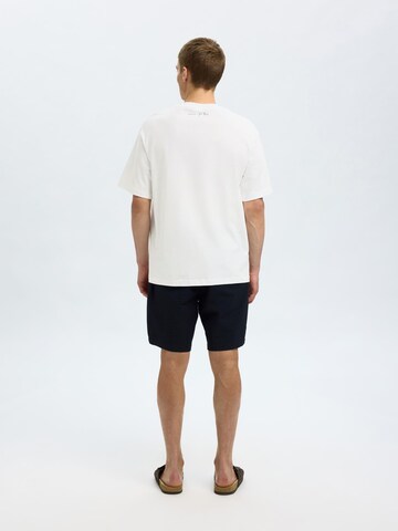 SELECTED HOMME Bluser & t-shirts 'SLHDarius' i hvid