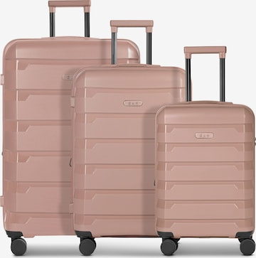 D&N Suitcase set 'South Dakota' in Gold: front