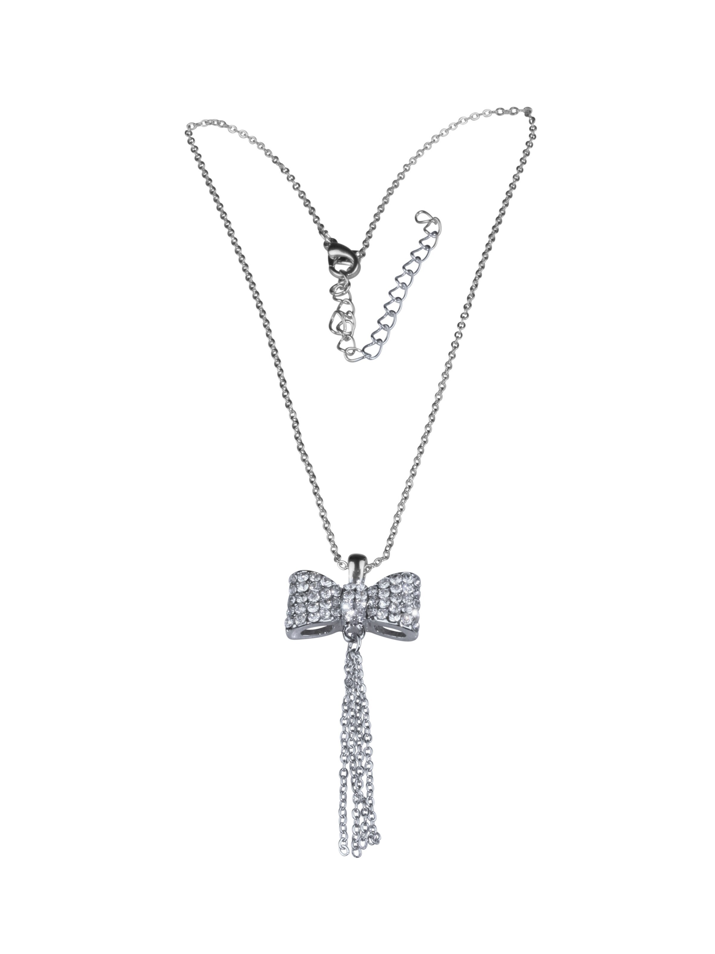 COLLEZIONE ALESSANDRO Necklace 'Steffi' in Transparent