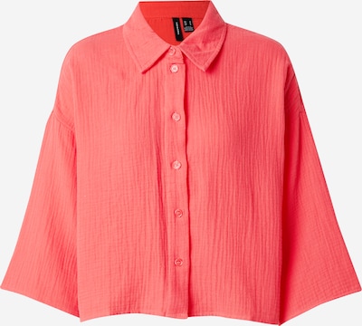 VERO MODA Blouse 'NATALI' in de kleur Watermeloen rood, Productweergave