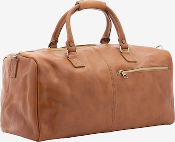 Viola Castellani Travel Bag in Brown: front