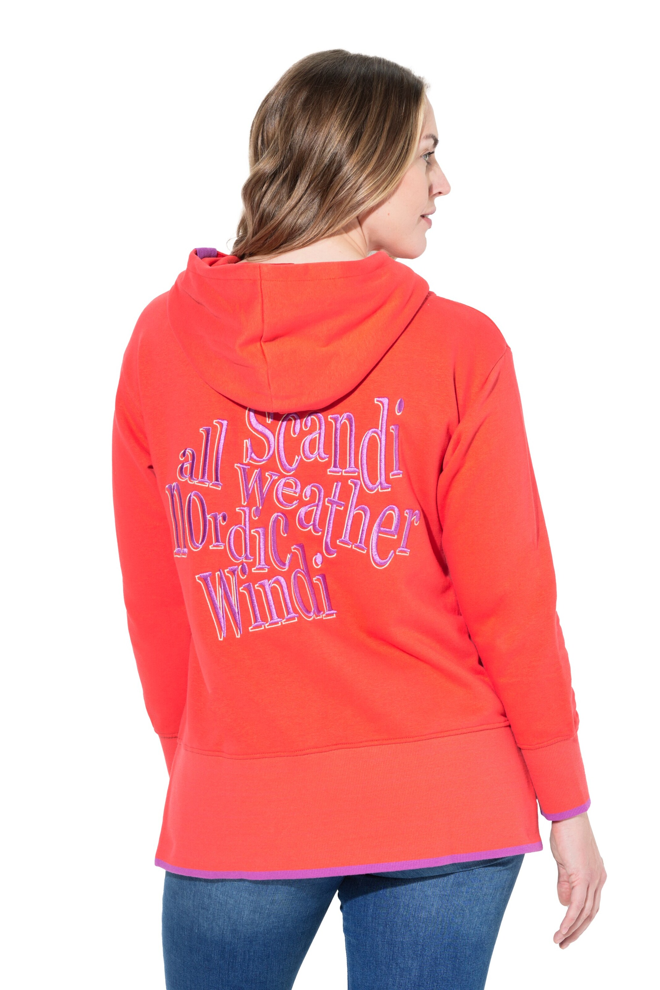 LAURASØN Sweatshirt in Oranje