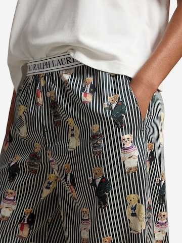 Polo Ralph Lauren Pyjamabroek ' Iconic Bear ' in Grijs
